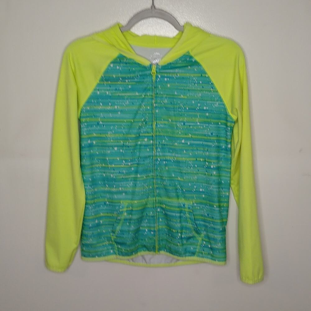 So girl's size 14 colorful hoodie.